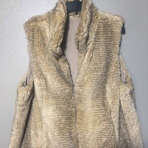 Faux Fur Vest 2xl